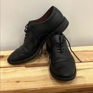 Allen Edmonds Park Avenue Cap Toe Oxford with Dainite Sole - Black - 10.0 - C